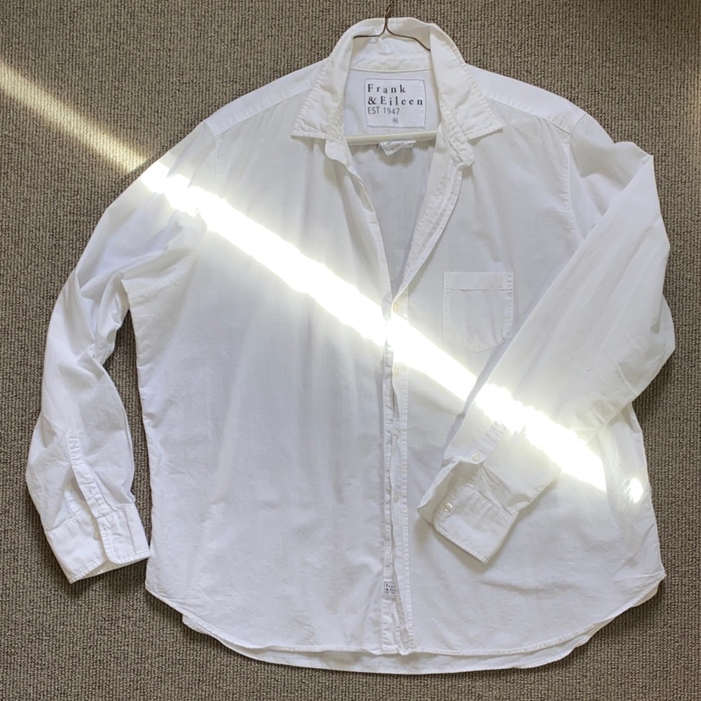 Frank & Eileen Classic White Button Down Shirt